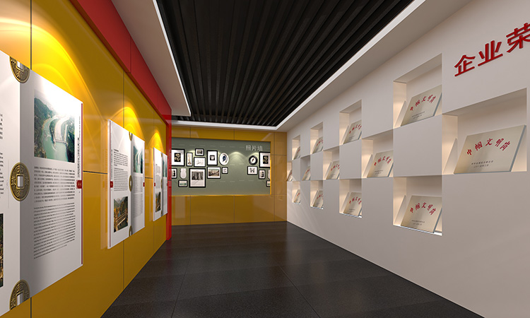 郑州税务党建展厅设计-结合数字展览展示