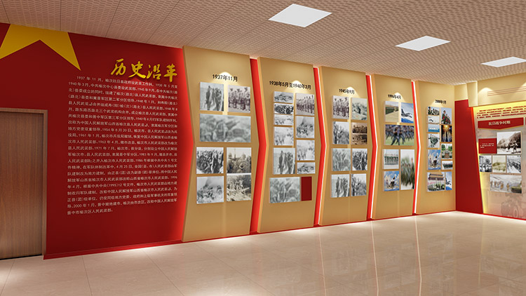 河南部队荣誉墙设计-增强官兵认同感