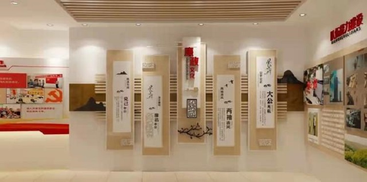 河南机关文化走廊设计