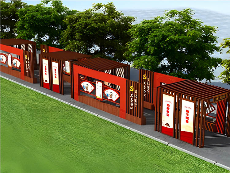 河南部队历史长廊设计-建设趣味性长廊