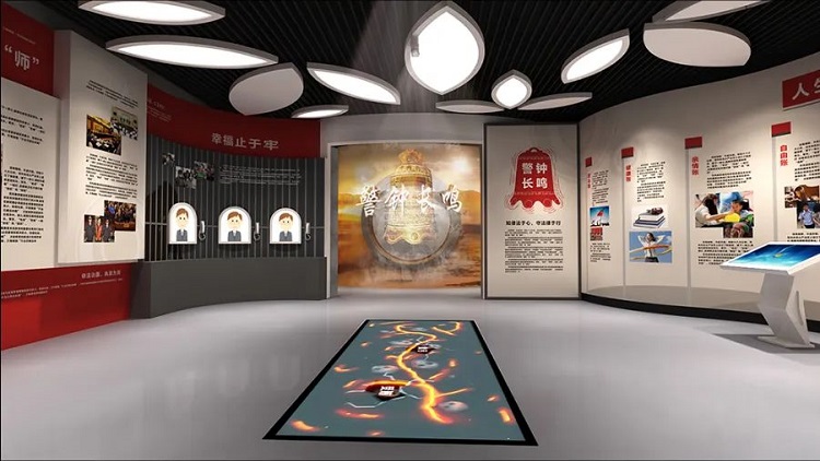 河南廉政文化展厅设计-创新党建风采