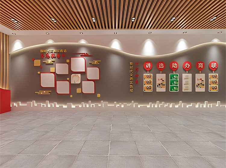 河南文明实践中心设计-新时代展厅建设