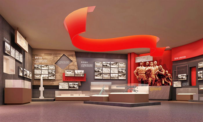 河南党建文化展厅设计-打造富有创新的展览空间