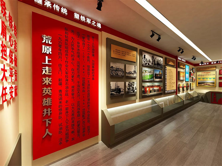 河南部队荣誉室设计-建设靓丽景色